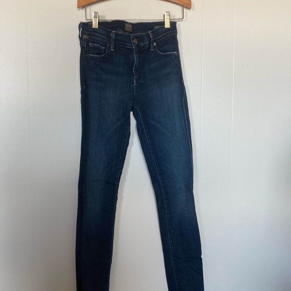 Citizens of Humanity slick skinny jeans, size 27